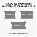 Housse de Coussin Matelassée - Prairie des Empreintes